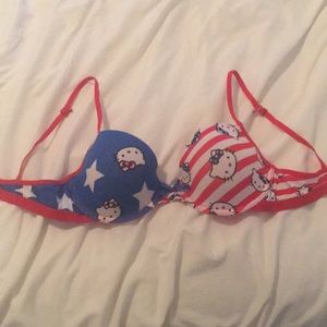 🐾 Hello Kitty American Flag Bra 🇺🇸
